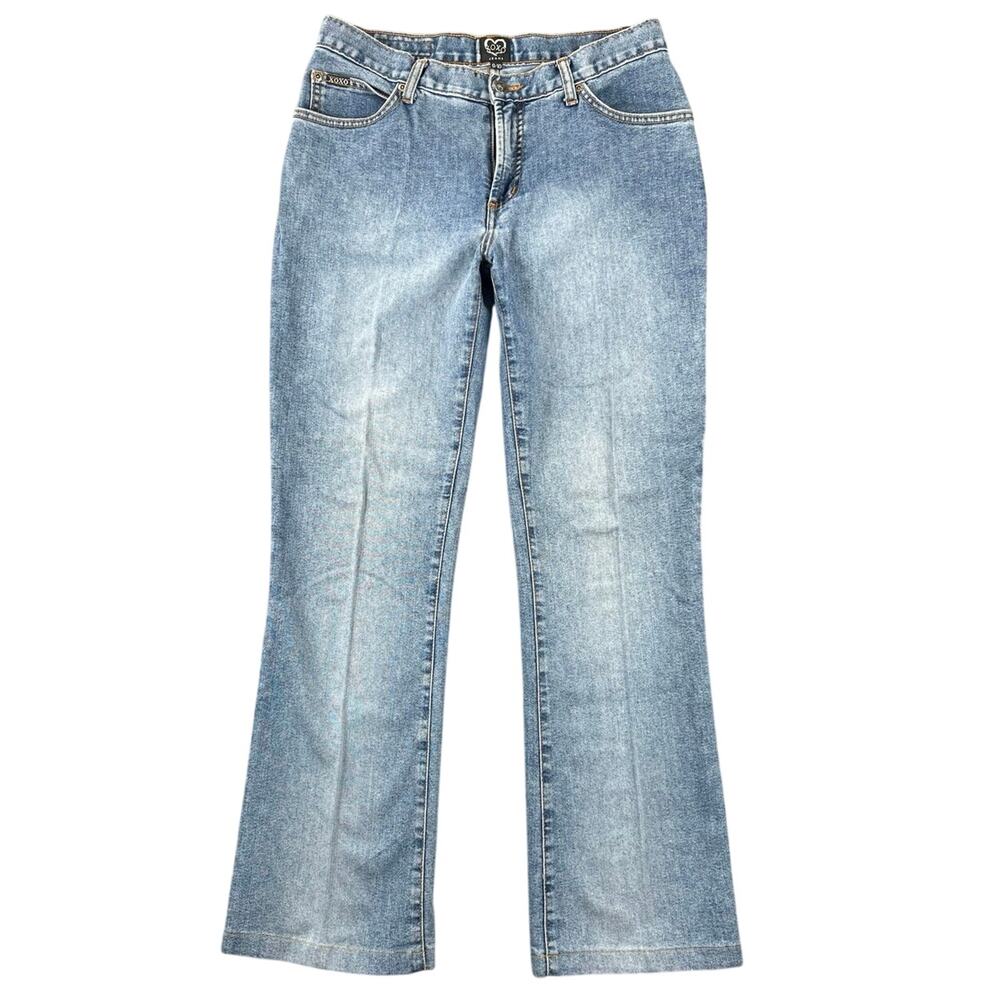 Vintage XOXO Jeans Y2K Bootcut Light Wash Mid Rise Denim USA - 9/10